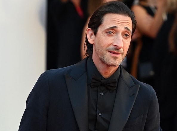 Adrien Brody attends the Blonde red carpet