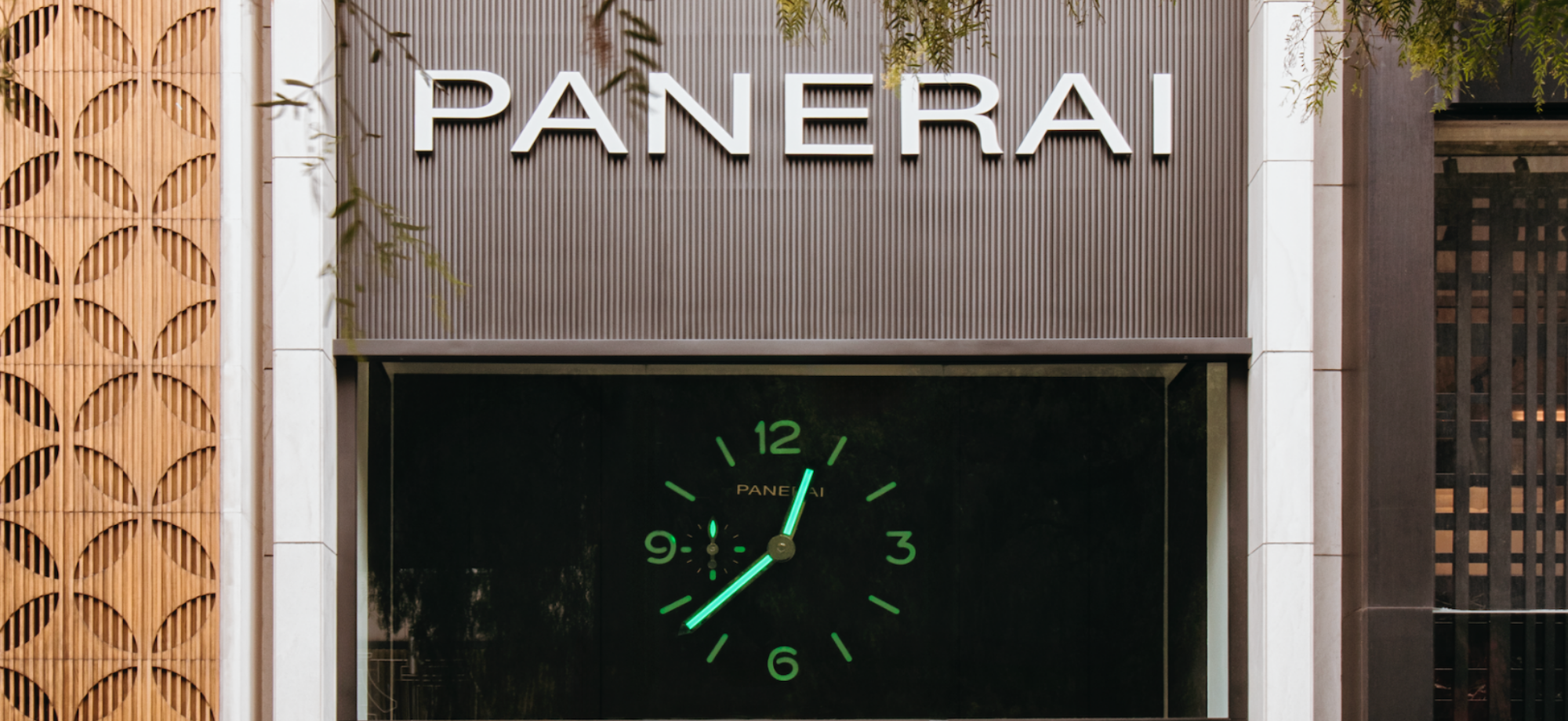 Panerai boutique banner