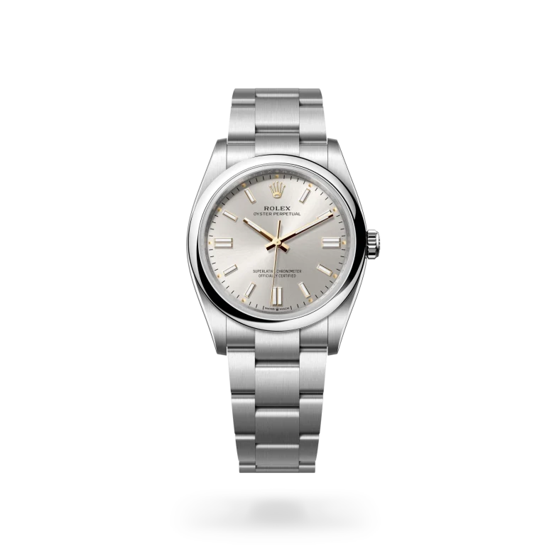Oyster Perpetual 36 Oyster, 36 mm, acero Oystersteel