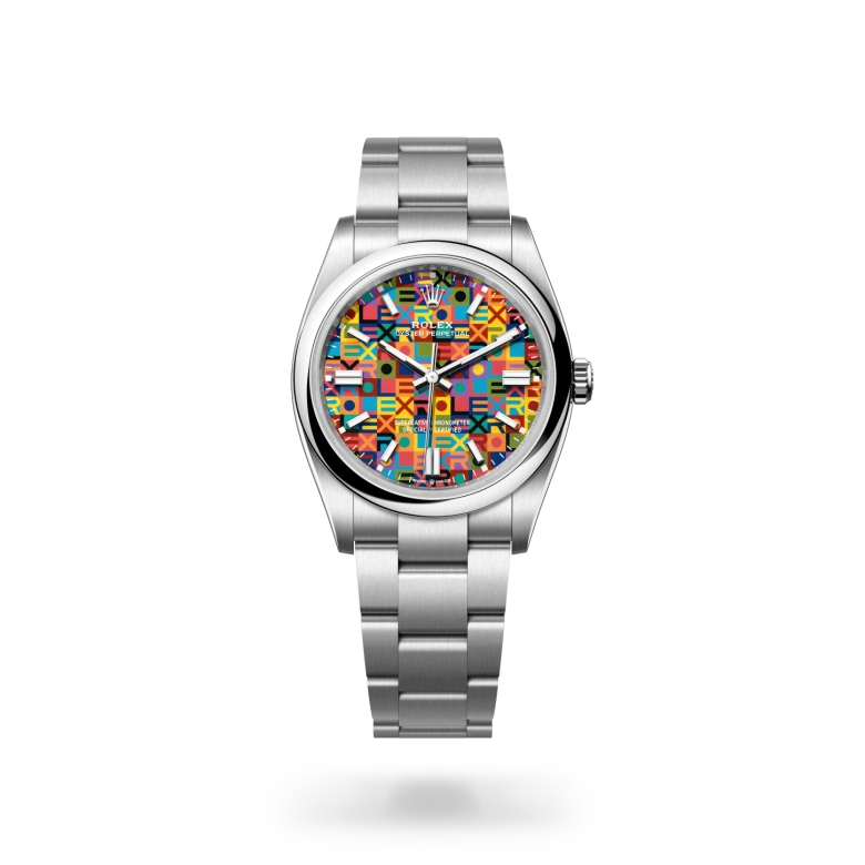 Oyster Perpetual Oyster, 36 mm, acero Oystersteel
