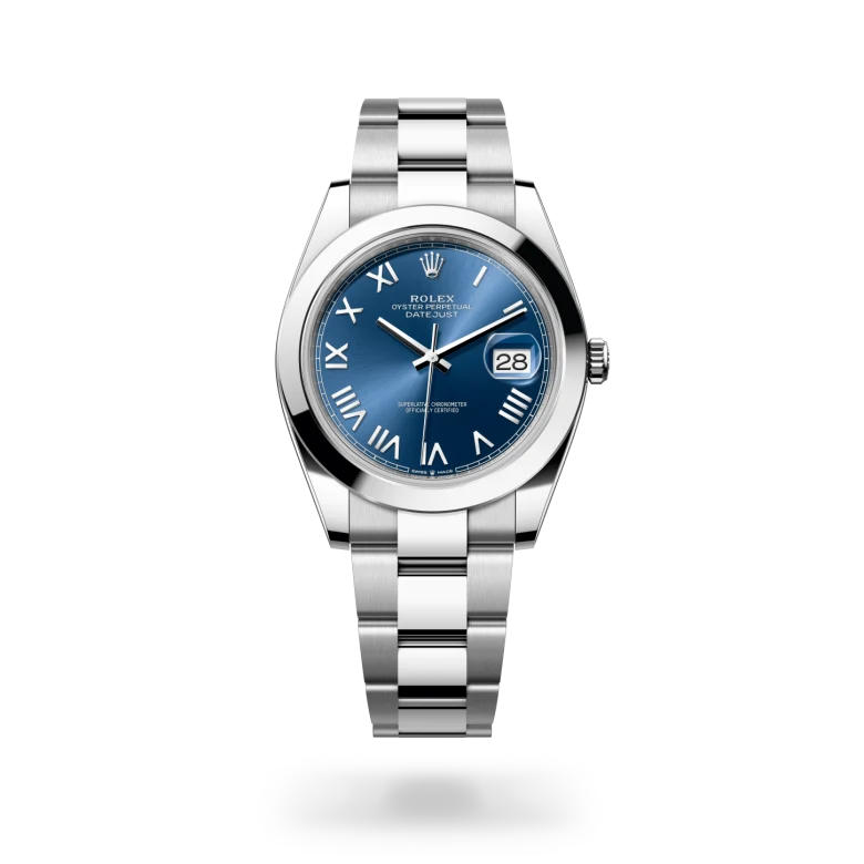 Datejust 41 Oyster, 41 mm, acero Oystersteel