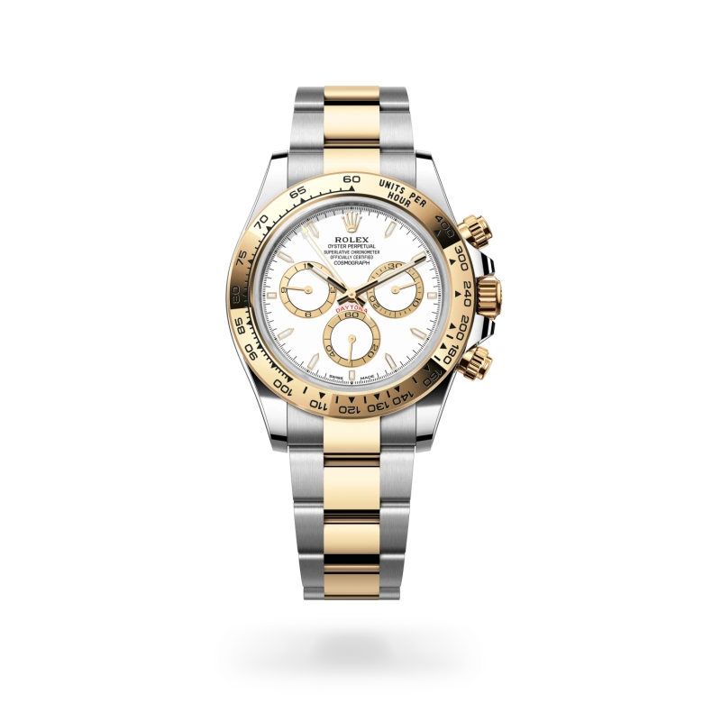Cosmograph Daytona Oyster, 40 mm, acero Oystersteel y oro amarillo