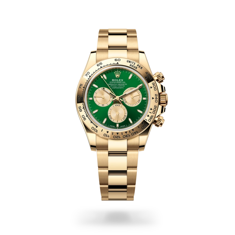 Cosmograph Daytona Oyster, 40 mm, oro amarillo