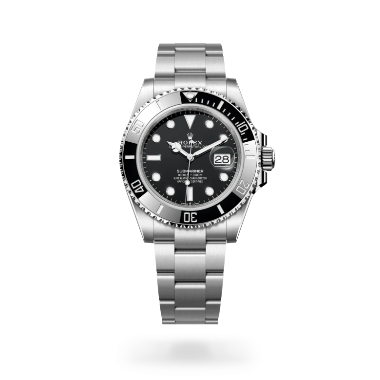 Submariner Oyster, 41 mm, acero Oystersteel