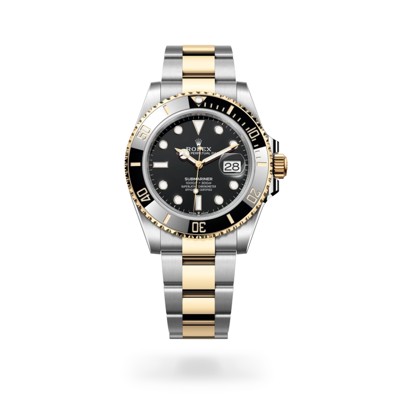 Submariner Date Oyster, 41 mm, acero Oystersteel y oro amarillo