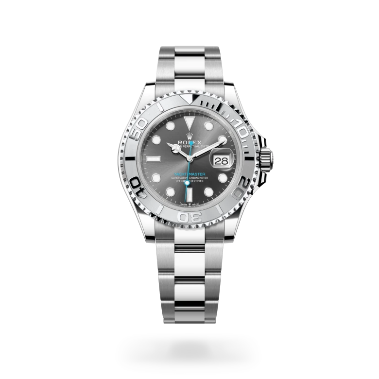 Yacht-Master Oyster, 40 mm, acero Oystersteel y platino