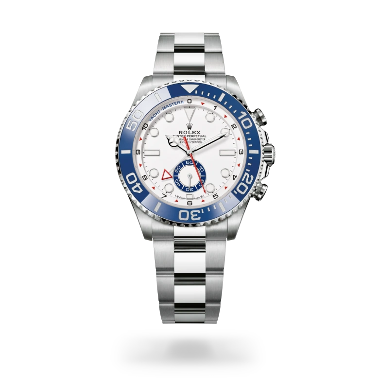 Yacht-Master II Oyster, 44 mm, acero Oystersteel