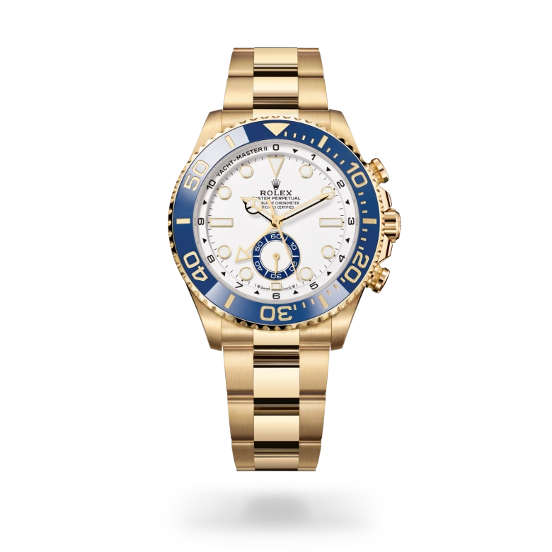 Yacht-Master II Oyster, 44 mm, oro amarillo