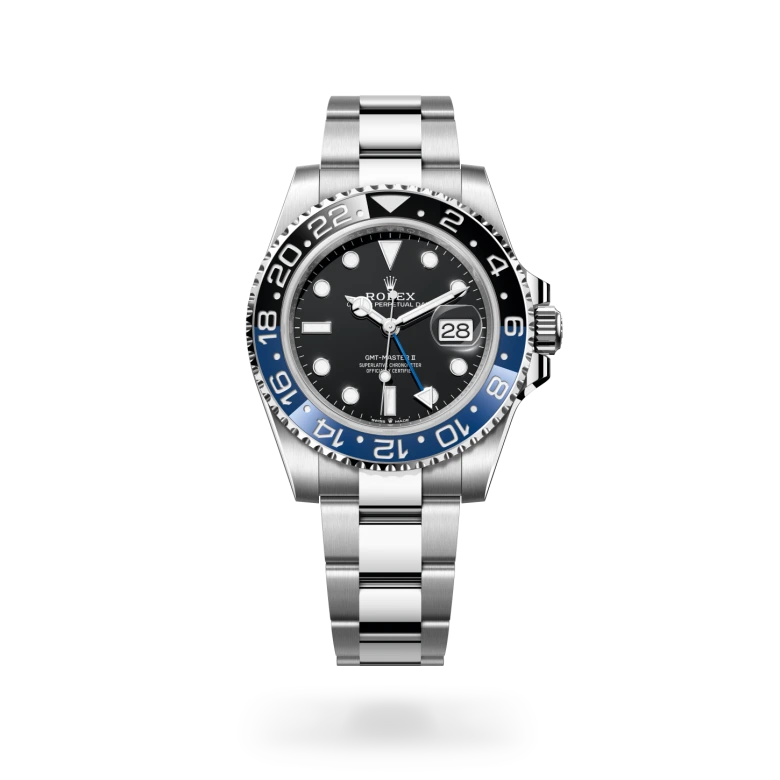GMT-Master II Oyster, 40 mm, acero Oystersteel