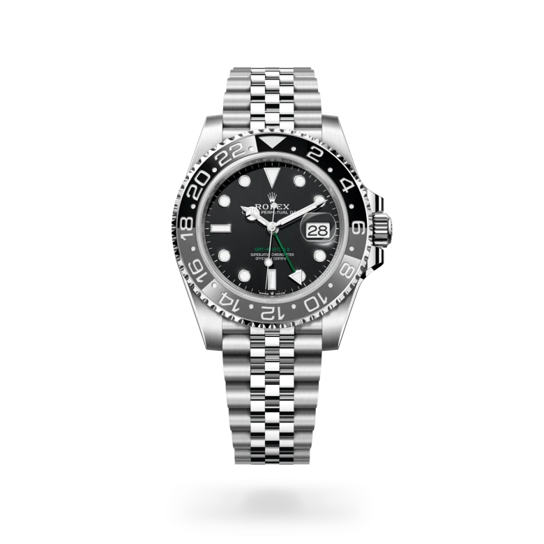 GMT-Master II Oyster, 40 mm, acero Oystersteel