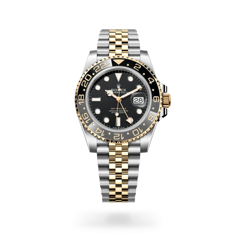 GMT-Master II Oyster, 40 mm, acero Oystersteel y oro amarillo