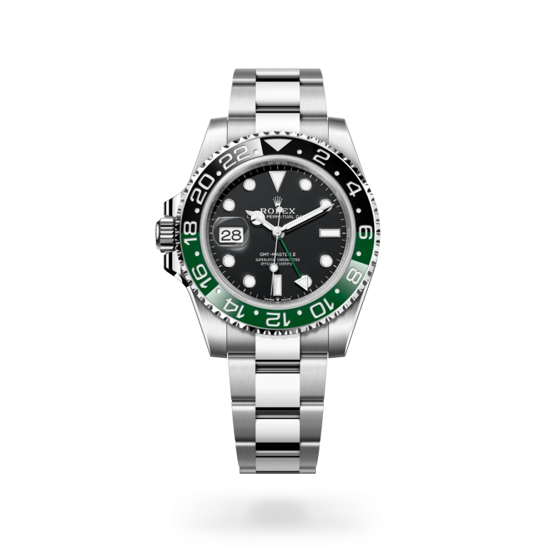 GMT-Master II Oyster, 40 mm, acero Oystersteel
