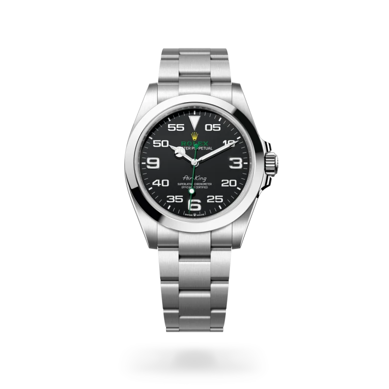 Air-King Oyster, 40 mm, acero Oystersteel