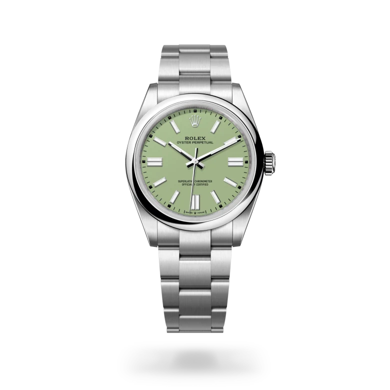 Oyster Perpetual Oyster, 41 mm, acero Oystersteel