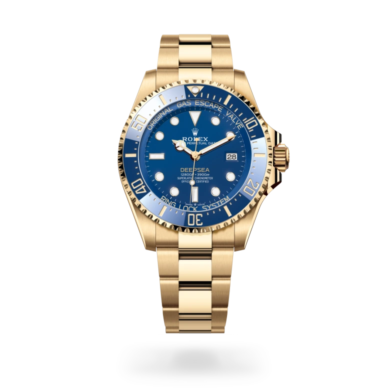 Deepsea Oyster, 44 mm, oro amarillo