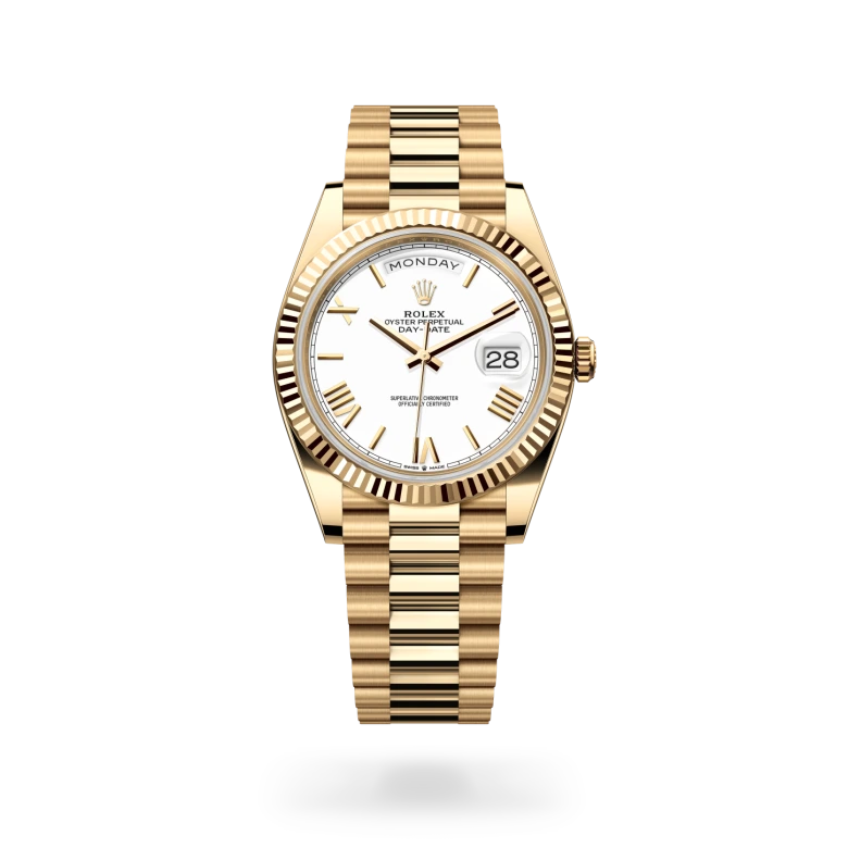 Day-Date Oyster, 40 mm, oro amarillo