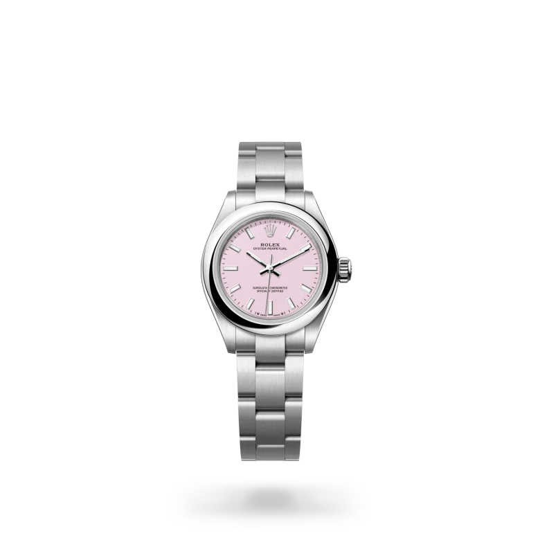 Oyster Perpetual 28 Oyster, 28 mm, acero Oystersteel
