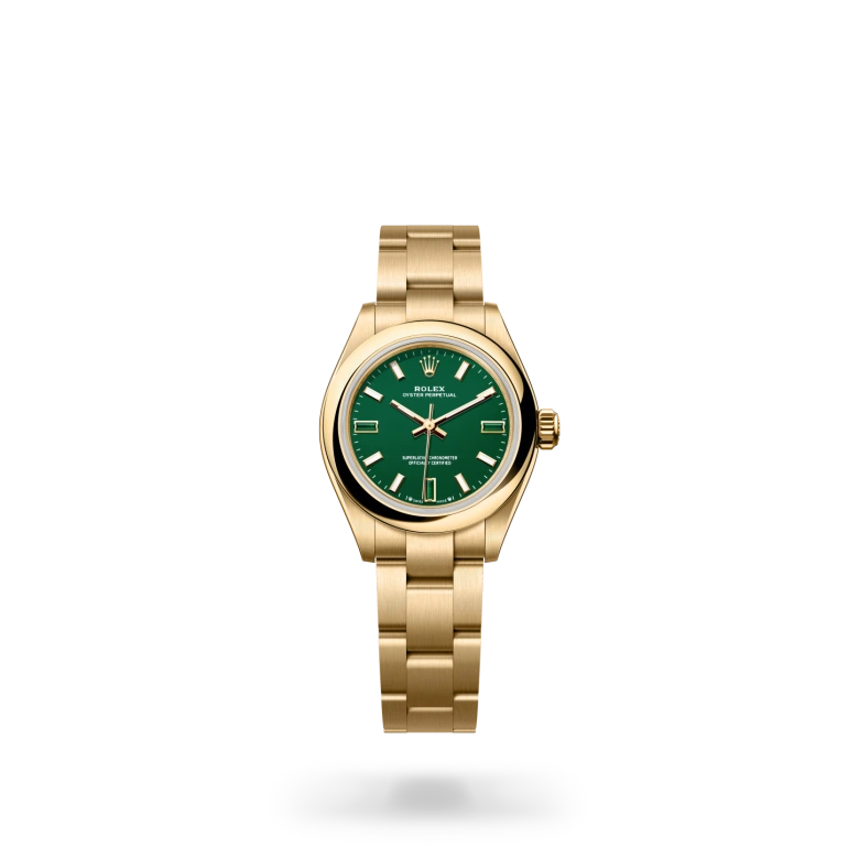 Oyster Perpetual 28 Oyster, 28 mm, oro amarillo