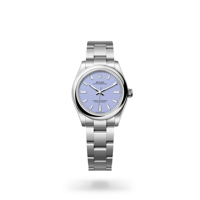 Oyster Perpetual 31 Oyster, 31 mm, acero Oystersteel
