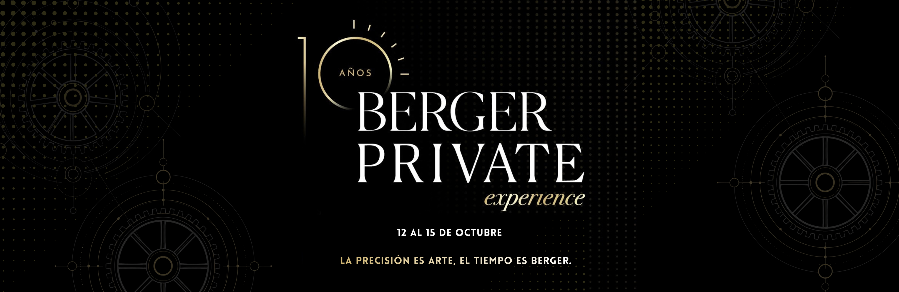 Berger Private Experience Banner
