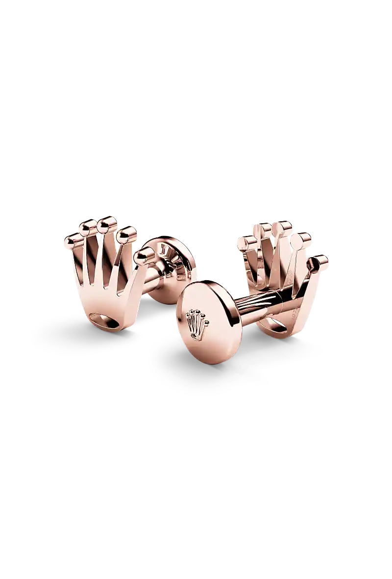 Gemelos «Corona» Oro Everose Oro Everose de 18 quilates